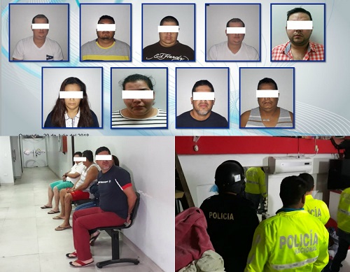 9 detenidos en Operación “IMPACTO 275″