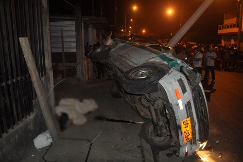 Trágico accidente marca el inicio del mes de julio en Quevedo