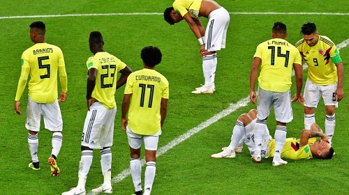 Inglaterra elimina en penaltis a Colombia, que se va con la frente en alto