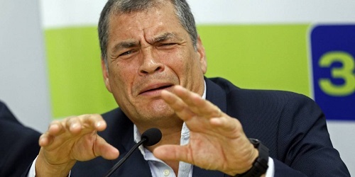Rafael Correa enfrenta hoy pedido de prisión preventiva