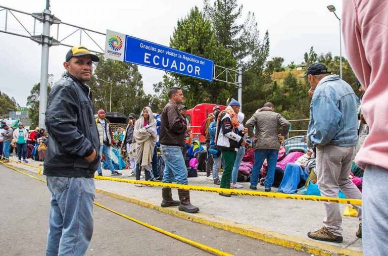 Dirigentes venezolanos alaban declaratoria de emergencia migratoria en Ecuador