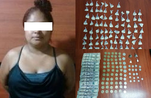 Mujer detenida al ser hallada con droga en Ventanas