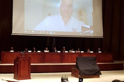 Rafael Correa rinde su versión sobre el caso Gabela por videoconferencia