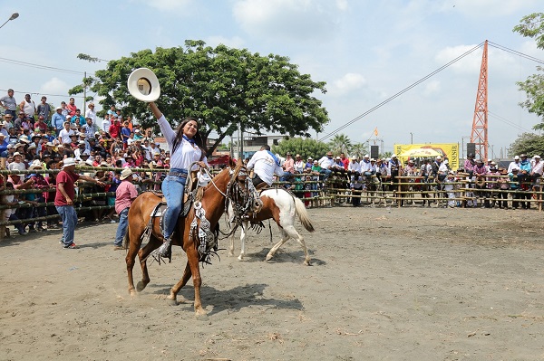 Fiesta montuvia en Babahoyo