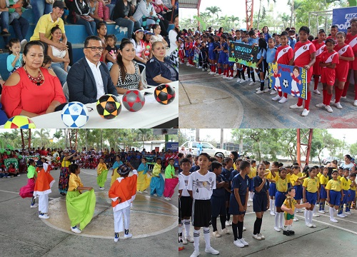 Escuelas municipales de Quevedo participan en olimpiadas internas