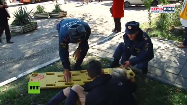 Rusia: Atentado contra una escuela técnica de Crimea deja al menos 19 muertos y decenas de heridos.