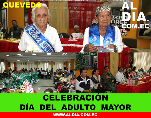 Quevedo: Municipio celebró el Día Internacional del Adulto Mayor