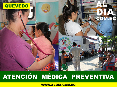 Quevedo: Clínica Móvil brinda atención médica en San Camilo