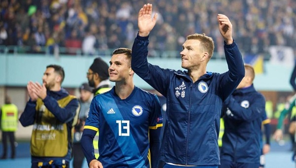 Edin Dzeko en la mira del Real Madrid