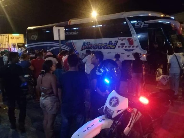 Asalto deja 3 heridos a bus Macuchi en tramo Quevedo-Valencia
