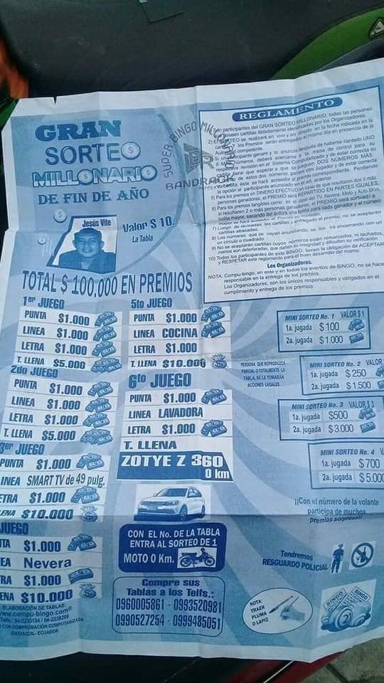 La estafa del año en bingo millonario de Babahoyo