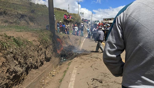 Queman vivo a un hombre en Tungurahua, por supuesto intento de robo