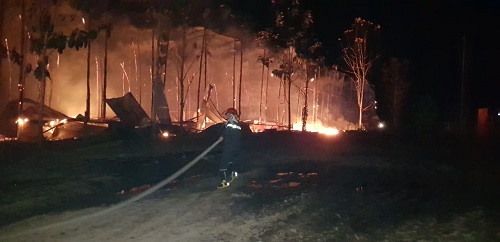 Incendio en Quevedo fué apagado a tiempo gracias a una llamada al ECU911