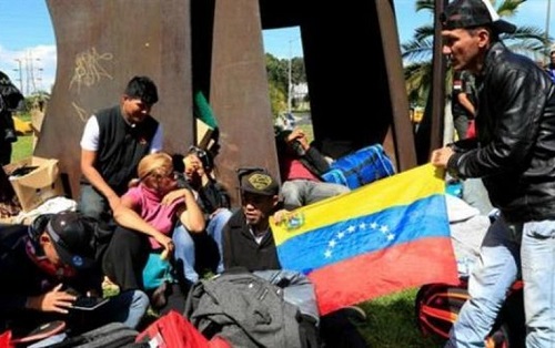 Cerca de 500 venezolanos regresarán a su país desde Ecuador esta semana