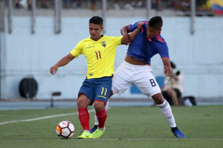 Ecuador derrota a Colombia en el Sudamericano Sub-20