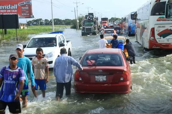 Municipio de Jujan declaró estado de emergencia debido al desbordamiento de ríos