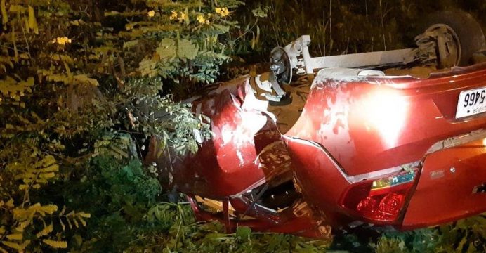 Dos personas murieron en accidente ocurrido en la vía Montecristi-Portoviejo