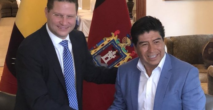 Jorge Yunda y Mauricio Rodas sostuvieron primera reunión tras seccionales 2019