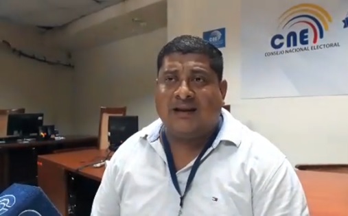 Babahoyo: Stalin Cabezas, vocal CNE Los Ríos no ha renunciado