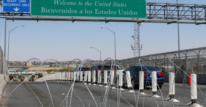 EE.UU. cerrará la frontera con México la próxima semana