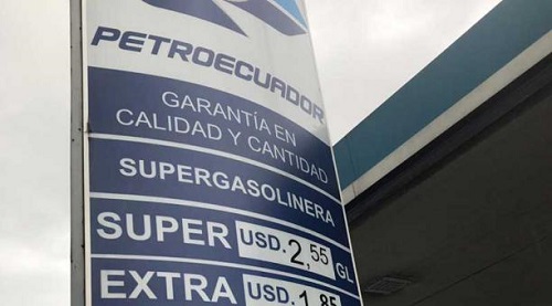 El precio de la gasolina súper cambió su precio el 01 de abril del 2019