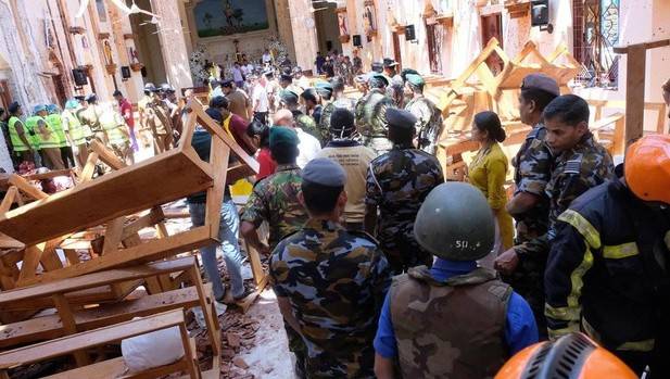 Atentados a iglesias y hoteles en Sri Lanka dejan al menos 207 muertos