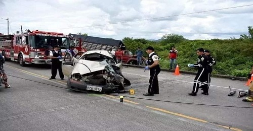 Dueño de hotel fallece en accidente de tránsito en Manabí