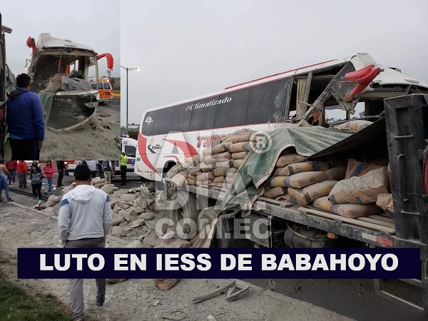 Trabajadores del IEES de Babahoyo se accidentaron