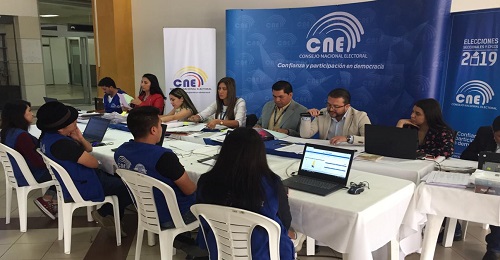 En Quito, la JPEL continúa la revisión de reclamaciones presentadas por partidos políticos