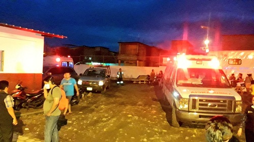 Ventanas: 8 pacientes trasladados durante conato de incendio en el Hospital Jaime Roldós Aguilera