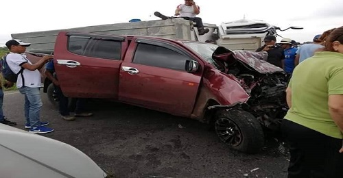 Dos heridos en accidente en la vía Babahoyo – San Juan