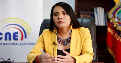 Atamaint, presidenta del CNE afirma que no habrán nuevas elecciones en Los Ríos
