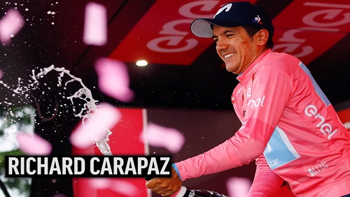 Richard Carapaz sigue liderando el Giro de Italia 2019, cerca de la victoria