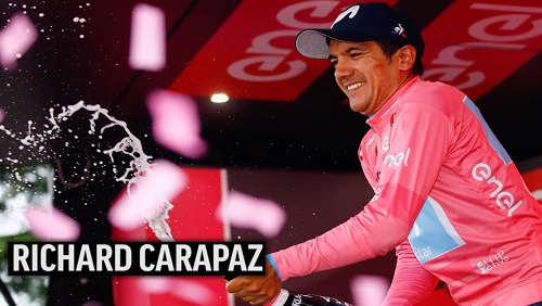 Richard Carapaz sigue liderando el Giro de Italia 2019, cerca de la victoria