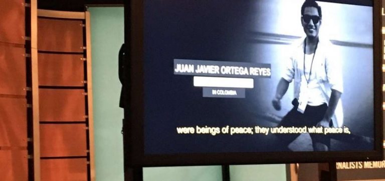 Recuerdan en Museo de Washington a periodistas ecuatorianos asesinados