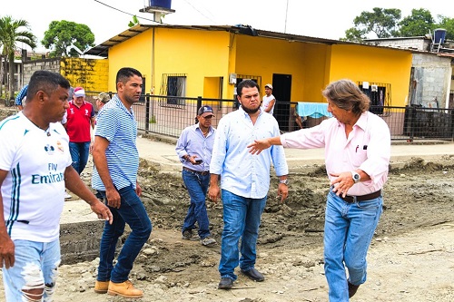 Vinces: Alcalde hace recorrido en varios sectores