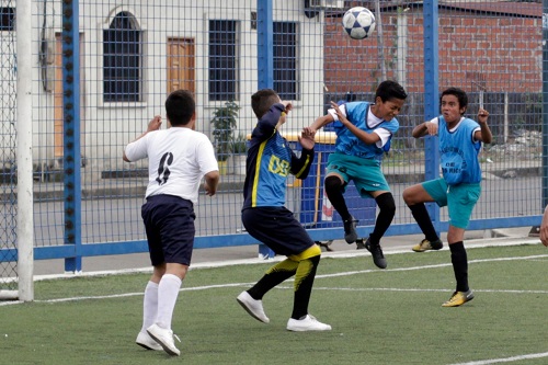 Polideportivo El Chorrillo escenario de campeonato intercolegial de fútbol y baloncesto
