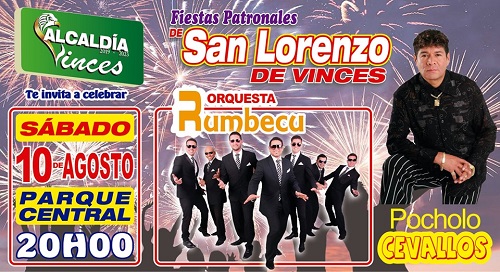 Vinces celebra sus fiestas patronales