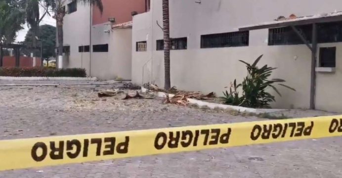 Policía y Fiscalía investigan explosión ocurrida en U. de Guayaquil