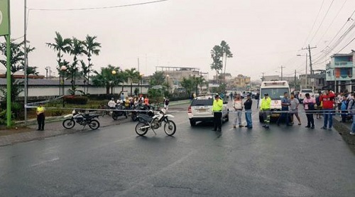 Amenaza de bomba en agencia de BanEcuador en Naranjal