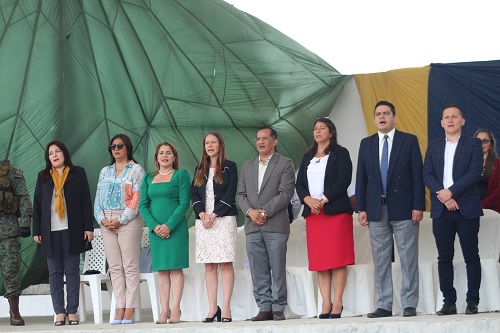 Quevedo: Hora Cívica por el 10 de agosto