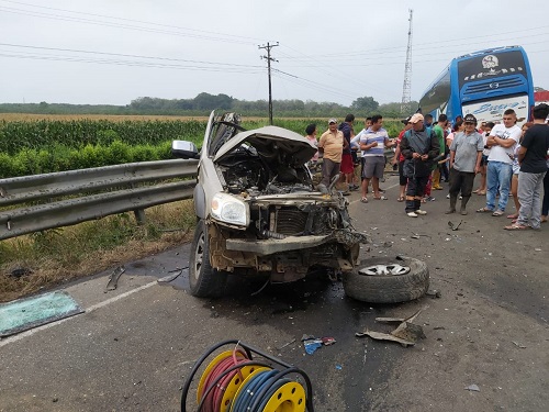 ECU 911 atendió accidente de tránsito en Buena Fe