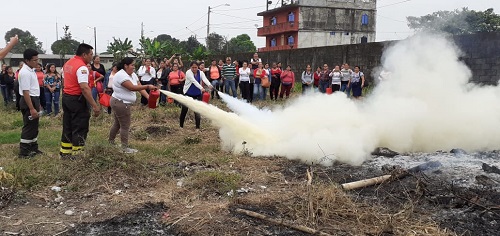 Cuerpo de Bomberos de Valencia brinda capacitación