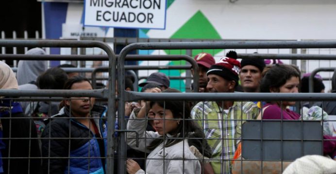 Venezolanos que ingresaron a Ecuador luego del 26 de julio también aplicar a visa humanitario