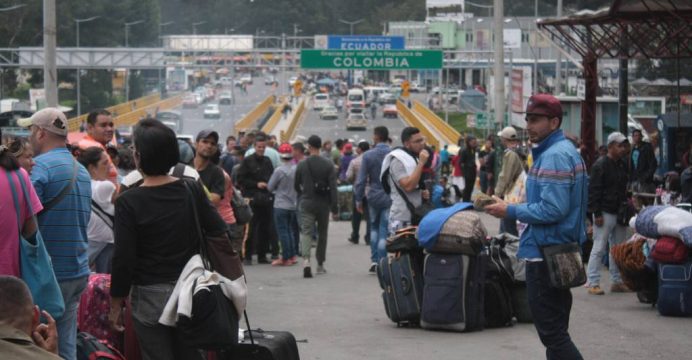 Venezolanos estarían usando vías alternas para ingresar a Ecuador