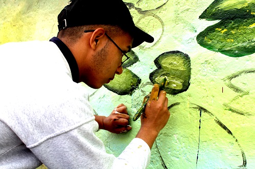 En murales, reviven tradiciones y costumbres de Quevedo