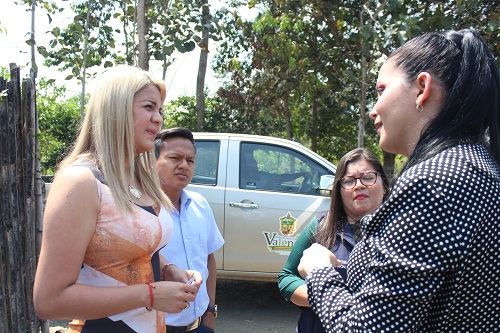 Directora distrital del MIES y GAD municipal visitaron los Centros de Desarrollos Infantiles