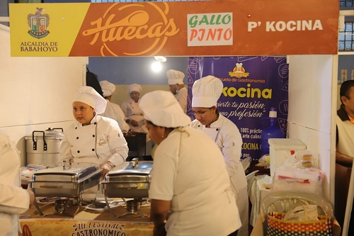 Alcaldía de Babahoyo realizó el tercer “Festival Gastronómico de Huecas”