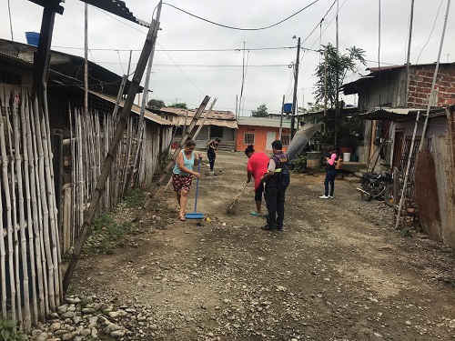 Alcaldía promueve integración barrial en Parroquias de Babahoyo