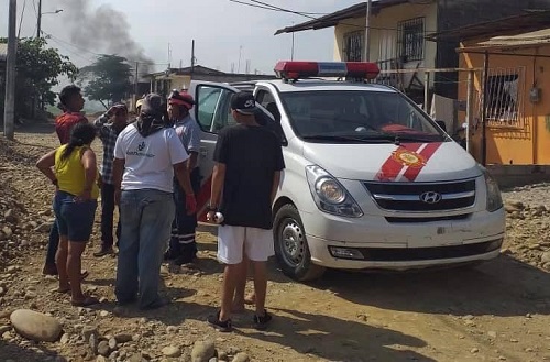 ECU 911 coordinó atención a personas afectadas por picaduras de abejas en Babahoyo